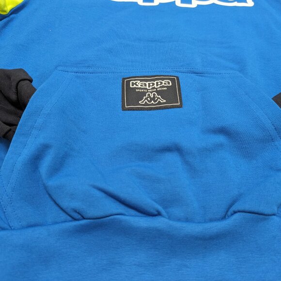 Kappa Unisex Crew Neck Blue Pullover Loopknit Long Sleeve Sweatshirt for 8Y NWOT - Picture 3 of 8